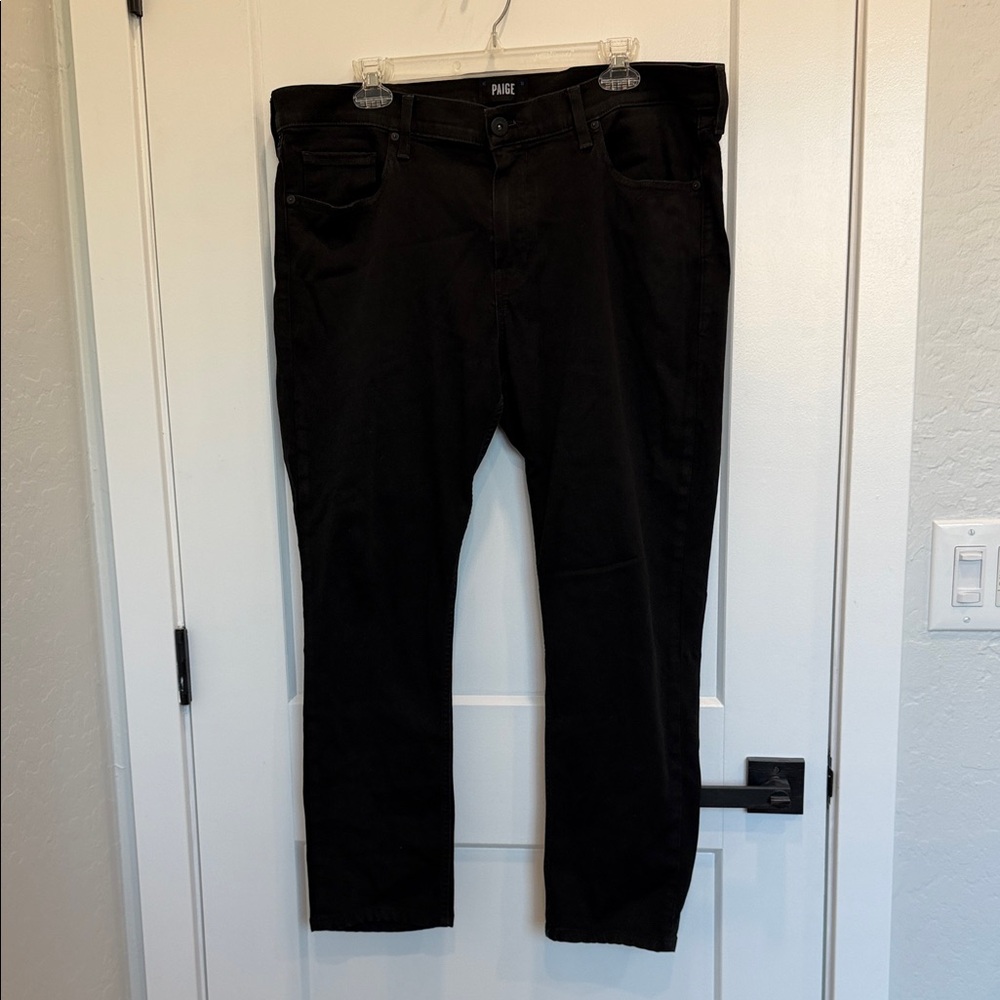 PAIGE Black Men's Jeans
